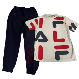 Fila Men Small Medium 3 Piece Back to School Activewear Teen Clothing Lot